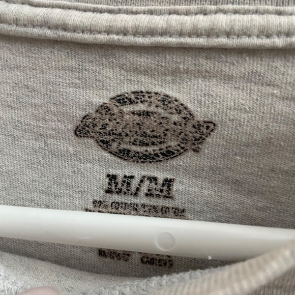 Medium Heather Grey Vintage Dickies Cropped Tee - Picture 2 of 3